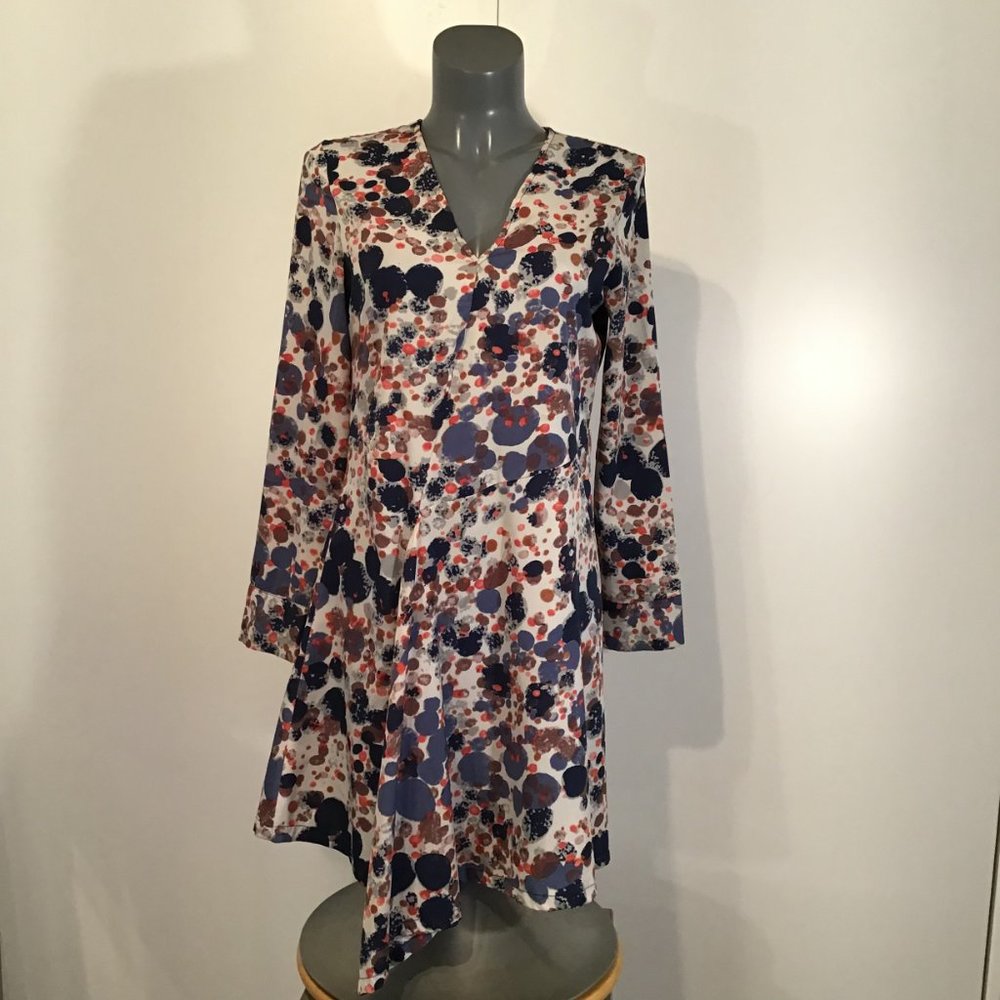 Walker Baker W118 Bubbles V Neck Dress Size 6